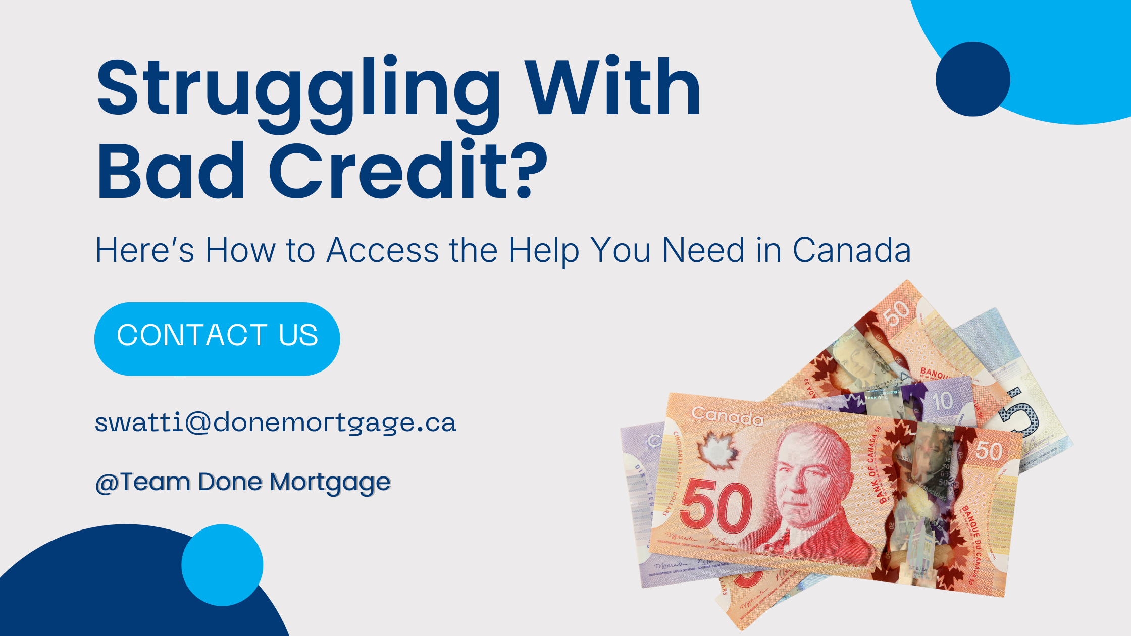 bad credit mortgage