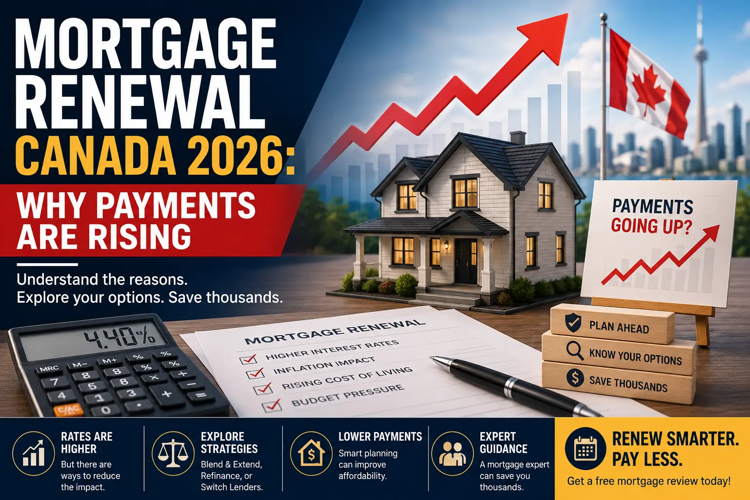Mortgage Renewal Canada 2026: How to Reduce Payment Shock and Save Thousands