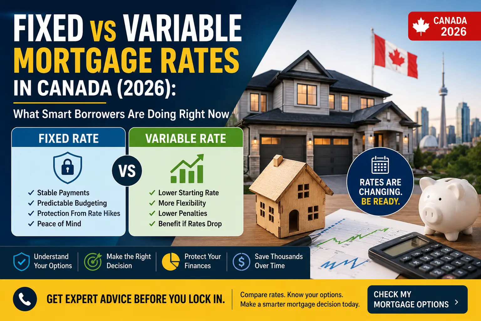 Fixed vs Variable Mortgage Rates