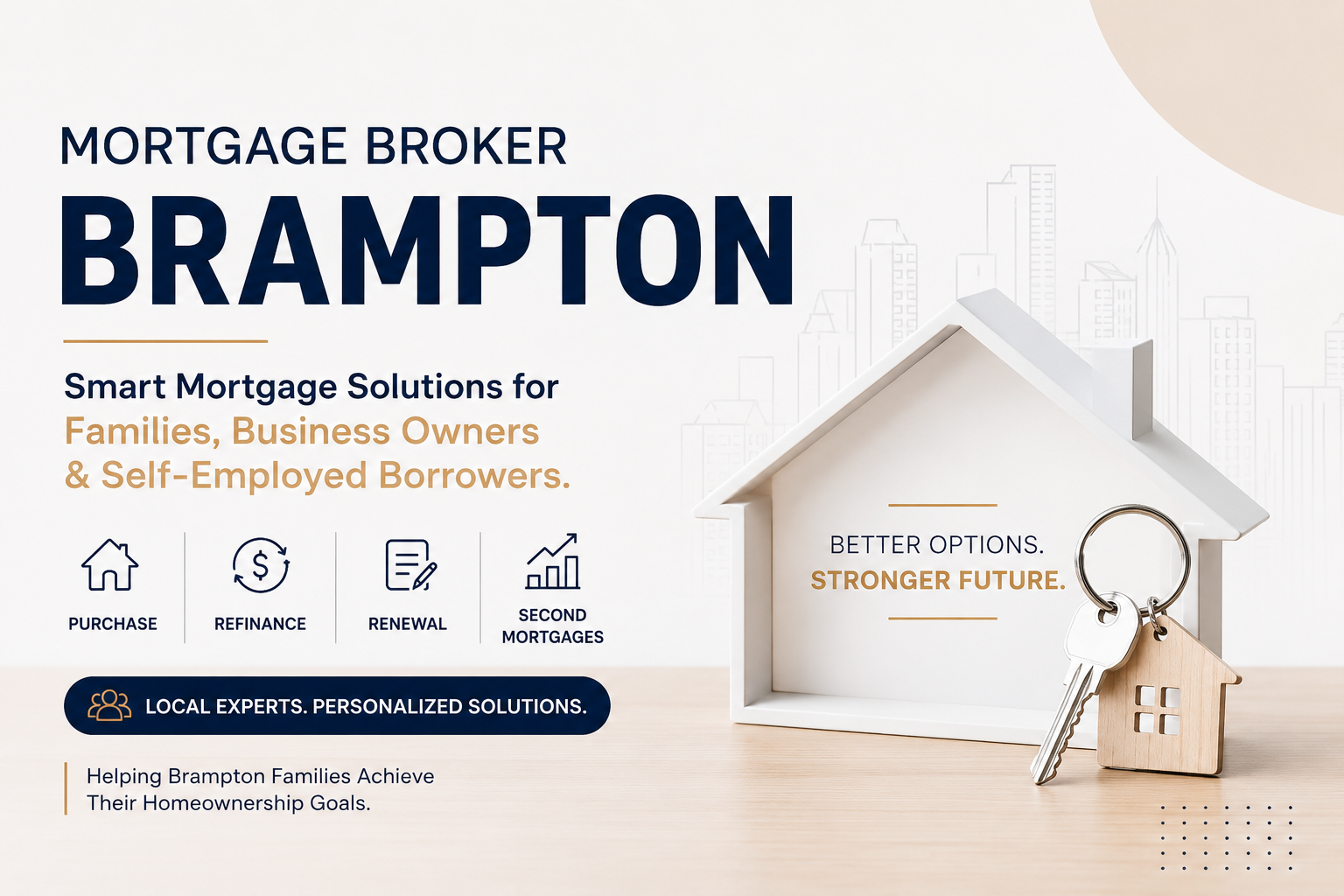Modern mortgage solutions for Brampton families